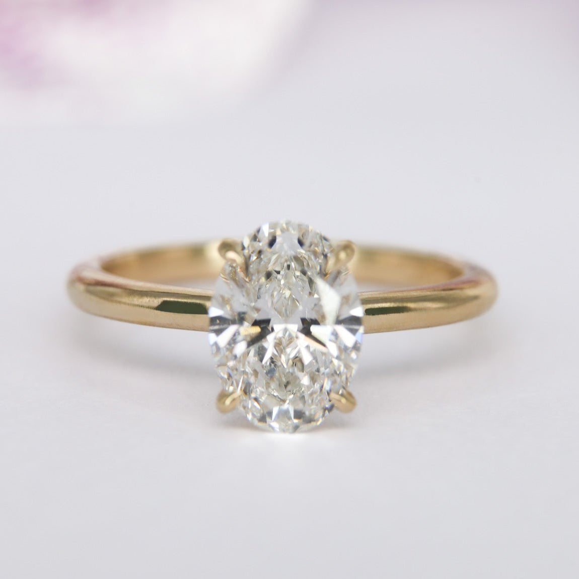 3 Carat Engagement Ring Low Profile