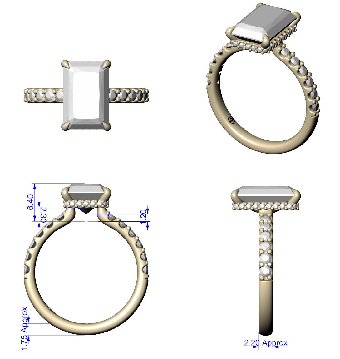 Cassie & Jared Engagement Ring - Custom