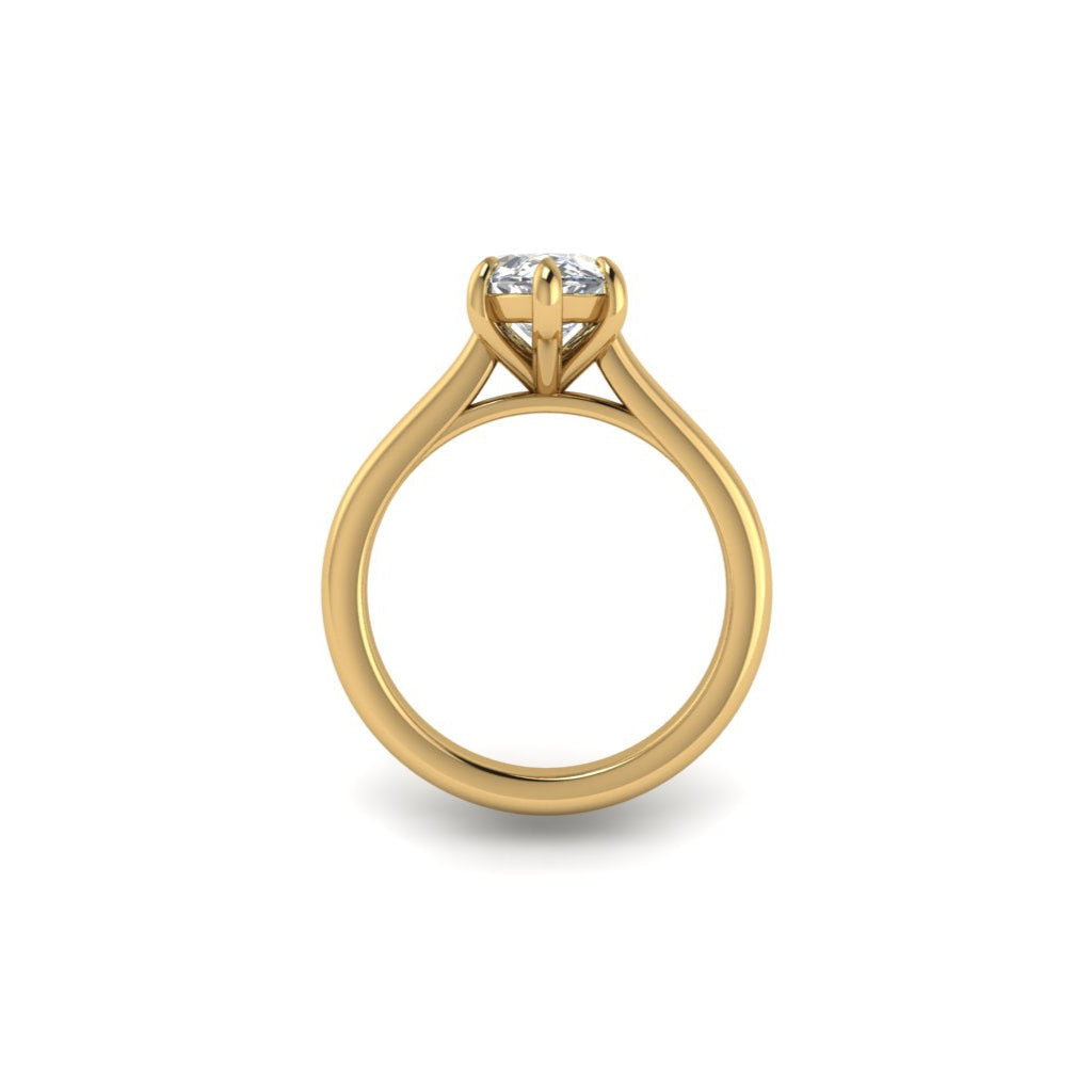 Engagement Ring Marquise Cut Diamond Wedding Set 2 carat