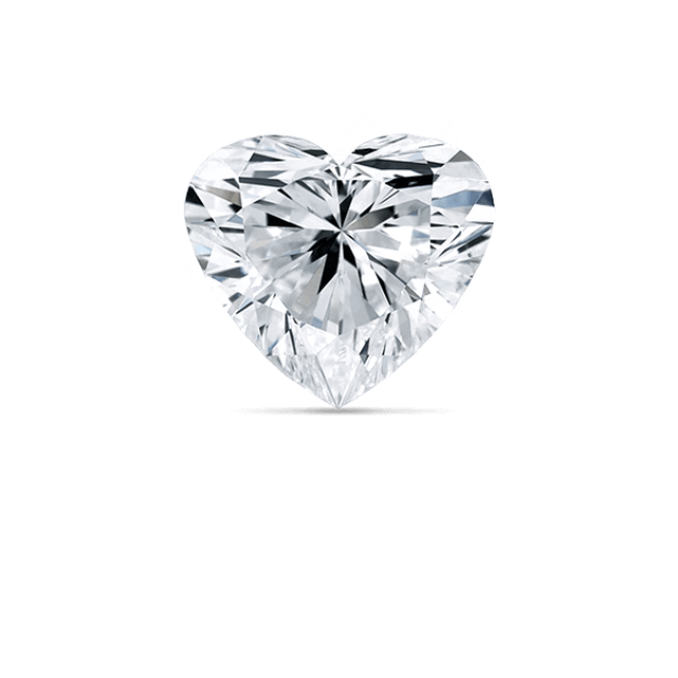 Moissanite Heart 1 Carat