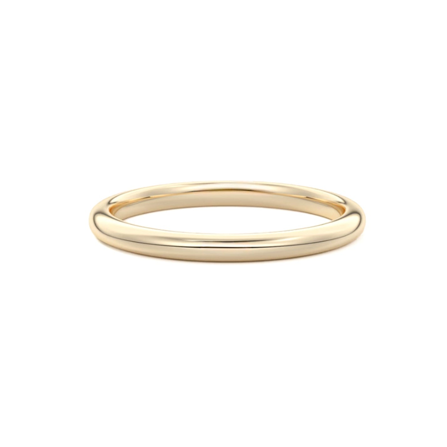2mm round stackable band