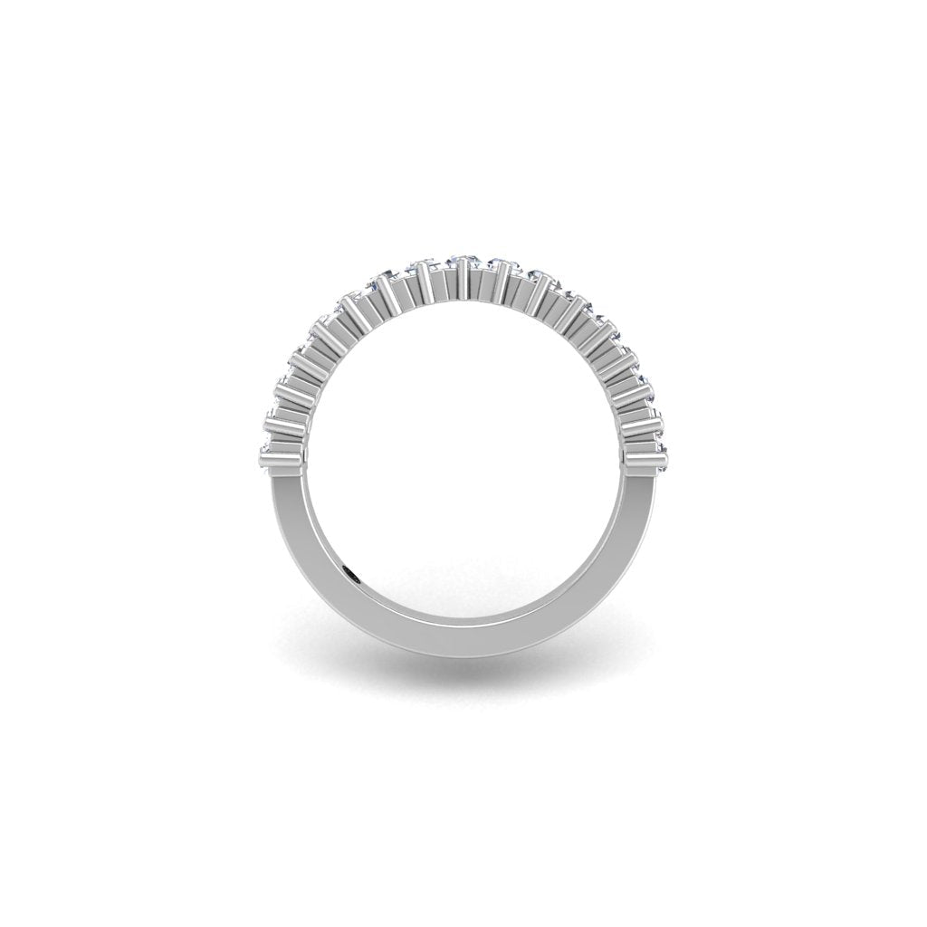 Art Deco Stackable Curved Band Graduated Baguette