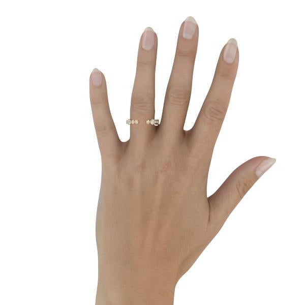 Bubble Round Bezel Half Way Band
