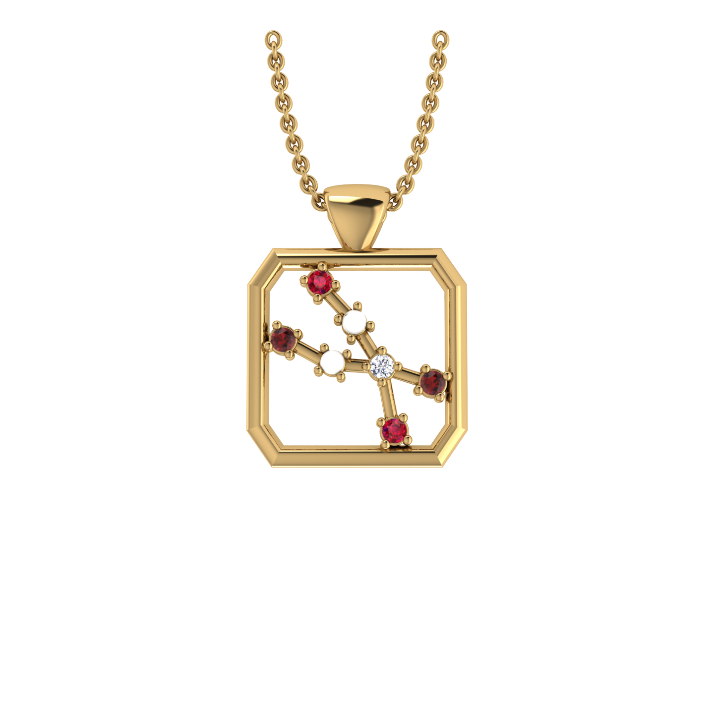 Medallion & Zodiak & Birthstones - Lynde and Zaak