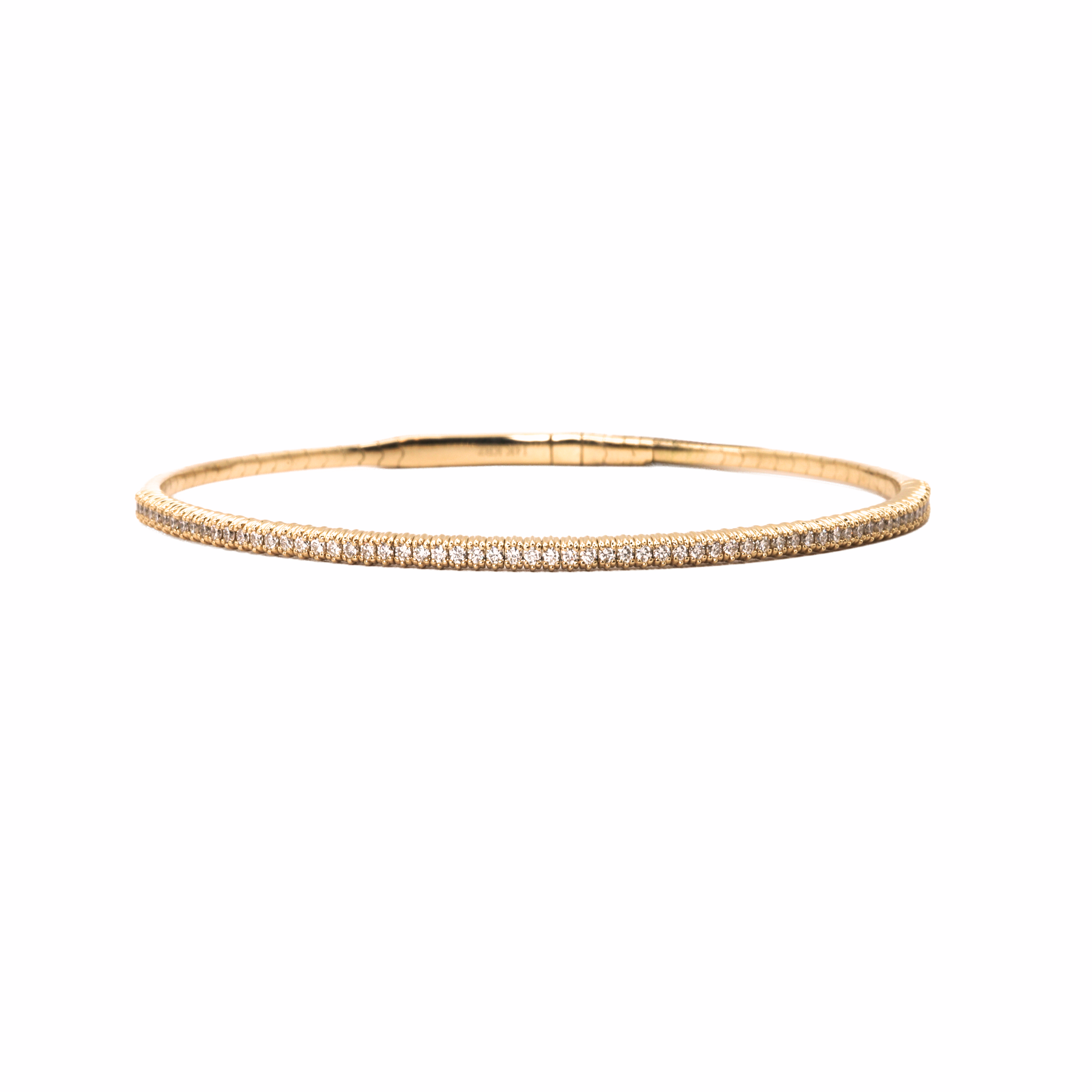 Flexible Diamond Tennis Bangle