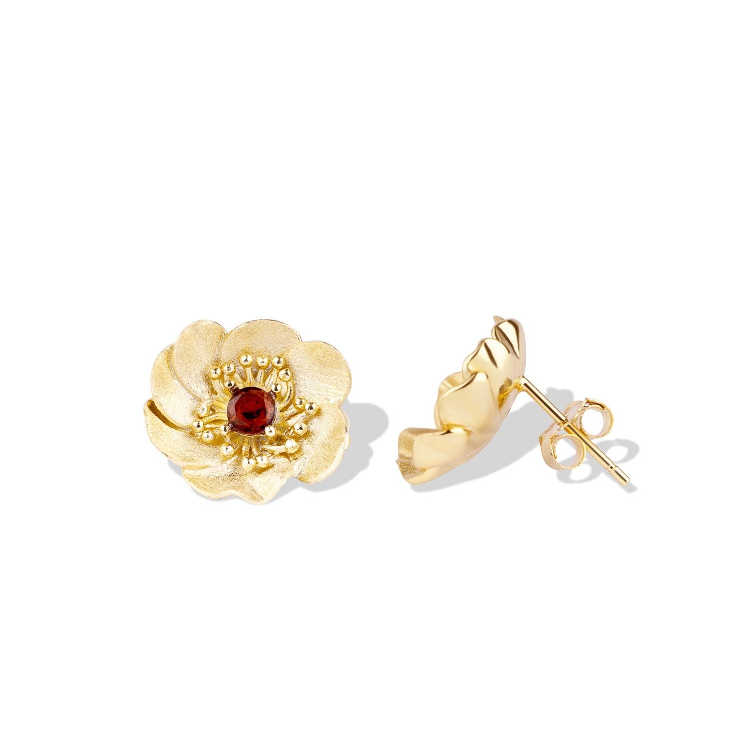 Gold Anemone Posts With Lab Ruby