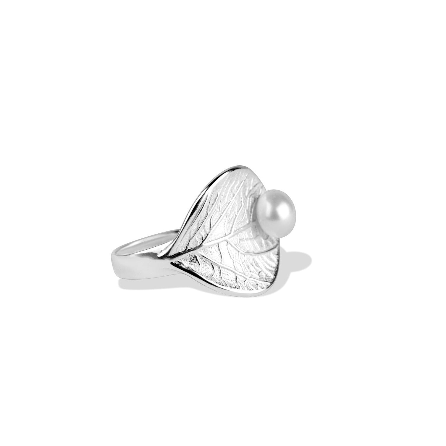 Leaf Silver Ring