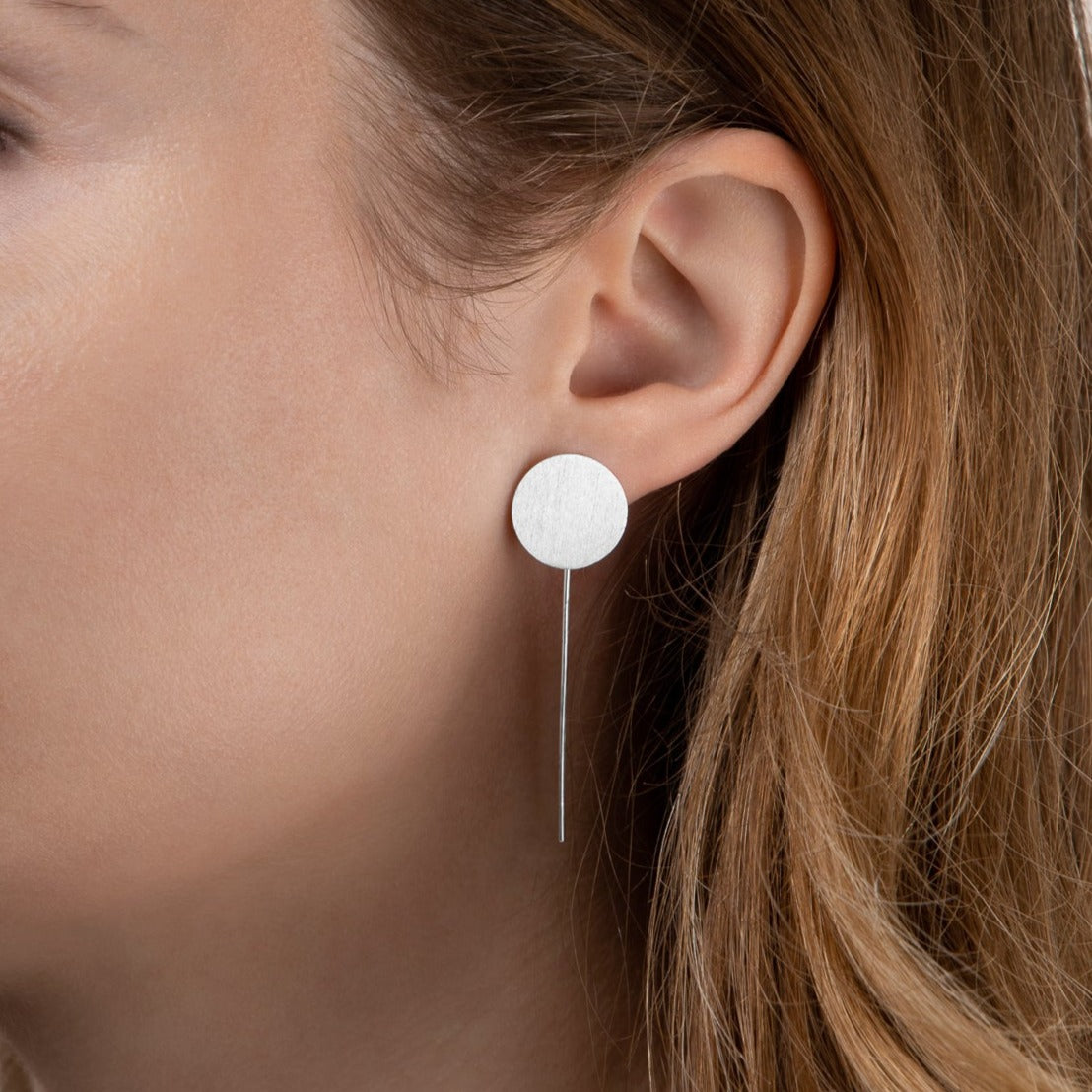 Gold Sun Earrings